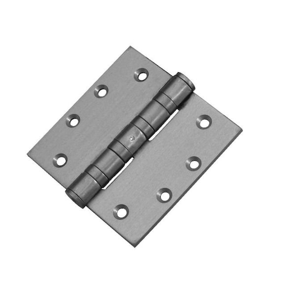 Don-Jo 4-1/2" x 5" Full Mortise Ball Bearing Template Heavy Weight Steel Square Corner Hinge HWBB75045652 - main